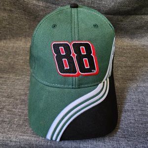 Winners Circle Nascar Dale Earnhardt Jr 88 Green/Black Amp Energy Hat